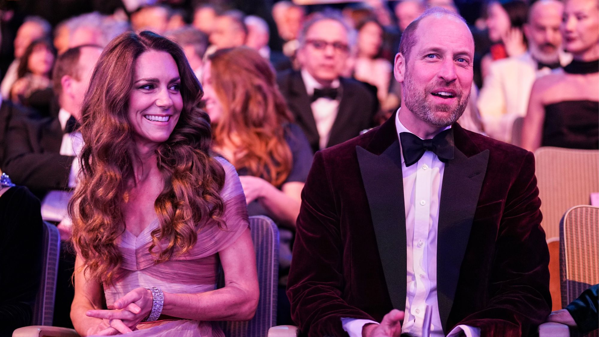 The Prince and Princess of Wales attend the 2026 EE BAFTA Film Awards