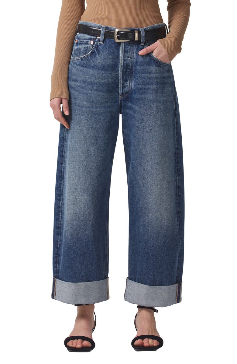 Ayla High Waist Baggy Organic Cotton Jeans