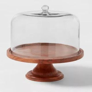 Cake Stand with a glass lid