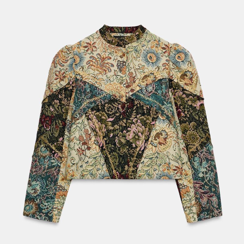 ZW COLLECTION JACQUARD JACKET cut out