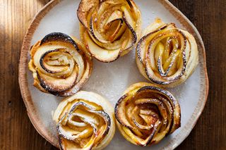 spiced apple roses recipe