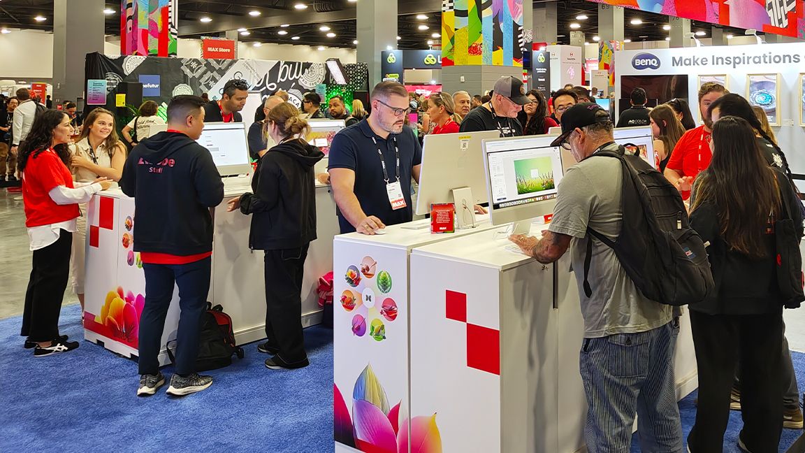 Adobe MAX 2024, GenStudio demo booth