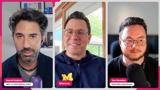 Daniel, Marcus, and Zac in a video call