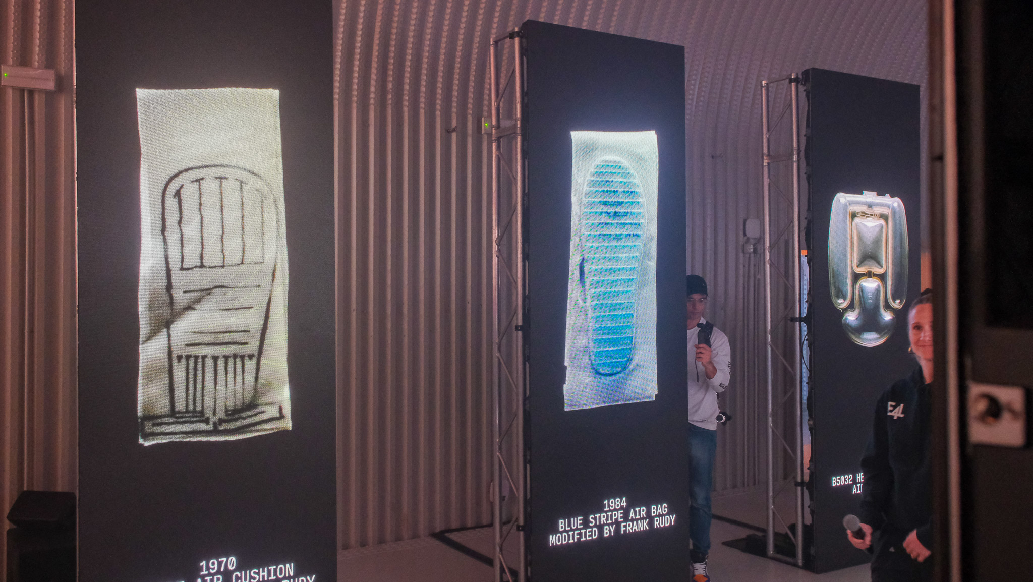 Nike Unlimited Air exhibition in Milan, Italy, on 9. February 2026