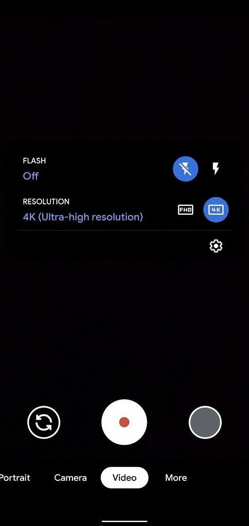 Google Camera 7 4 Pixel 4 Video Resolution Toggle