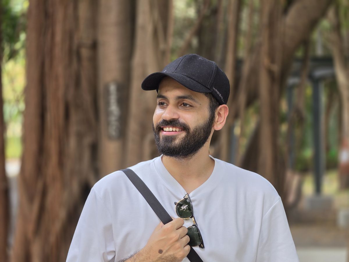 Prakhar Khanna's portrait shot on the Galaxy S26 Ultra.