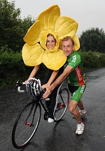 Sean Kelly and daughter Stacey help launch the Sean Kelly Tour of Waterford.