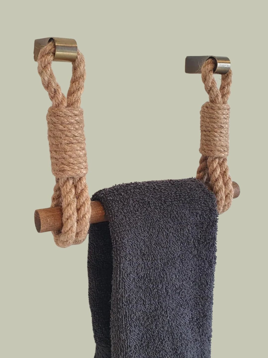 RopeShopStudio, Jute Rope Towel Holder