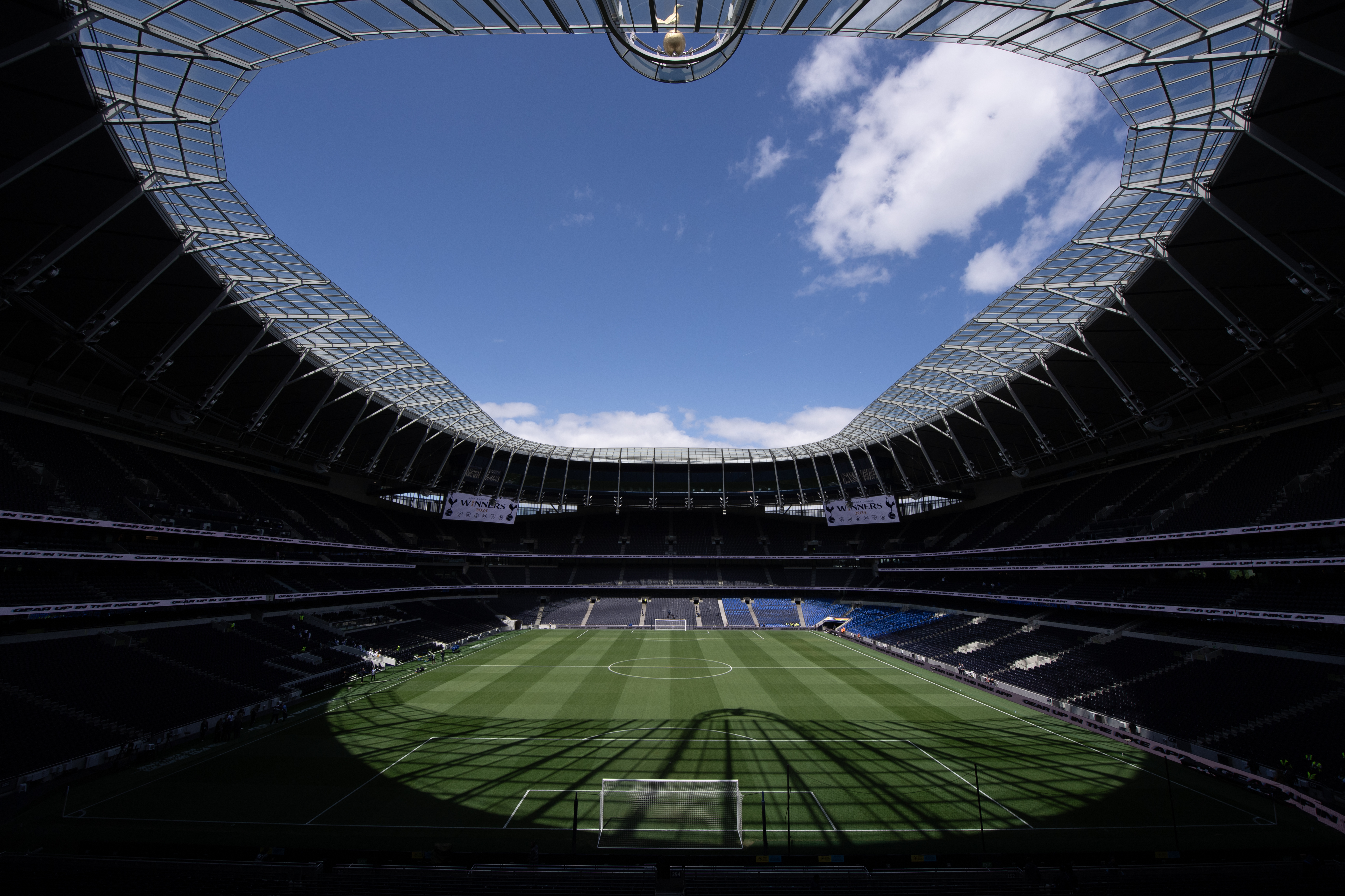The Tottenham Hotspur Stadium is one of England's largest