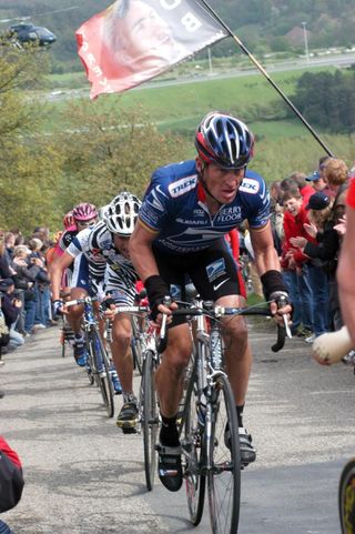 Lance Armstrong on the attack in 2003