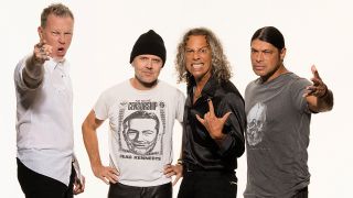 A press shot of MEtallica in 2016