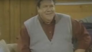 George Wendt wearing a vest on The George Wendt Show