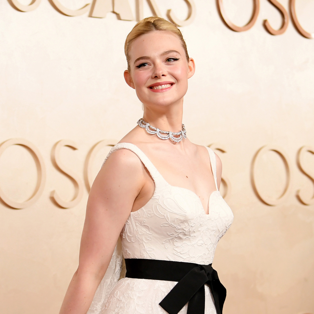 Elle Fanning attends the 97th Annual Oscars at Dolby Theatre on March 02, 2025 in Hollywood, California.