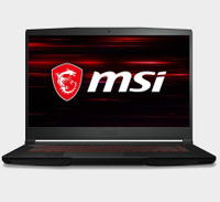 MSI GF63 15-Inch Gaming Laptop | i5-9300H | GTX 1650 | 8GB RAM | 512GB NVMe SSD | $639 (save $130)