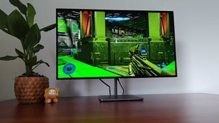 Dough Spectrum Black with Halo Infinite gameplay on screen