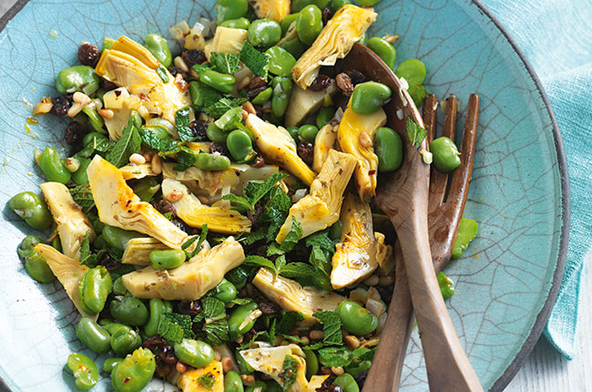 Cava food pairings artichoke