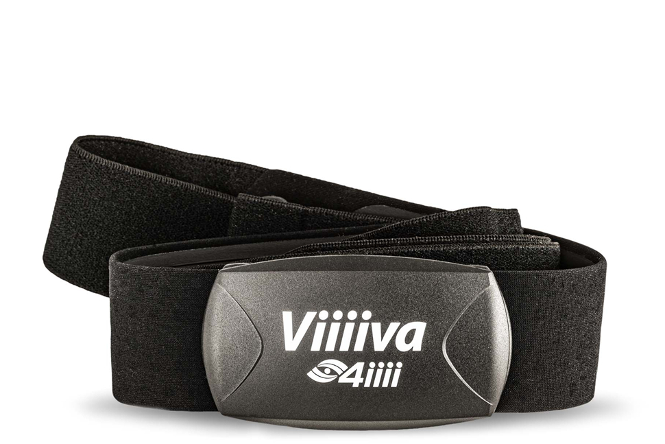 4iiii Viiiiva heart rate monitor on a white background