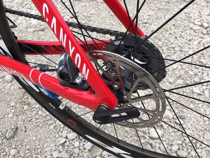 The back of the new SRAM Red eTap 12-speed cassette