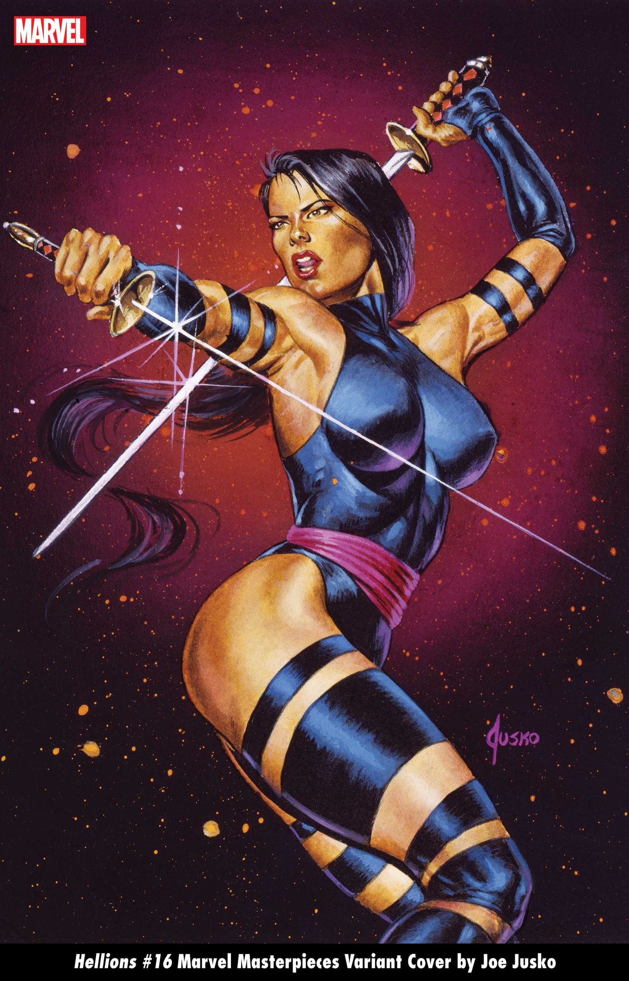 Joe Jusko's Marvel Masterpieces variant covers