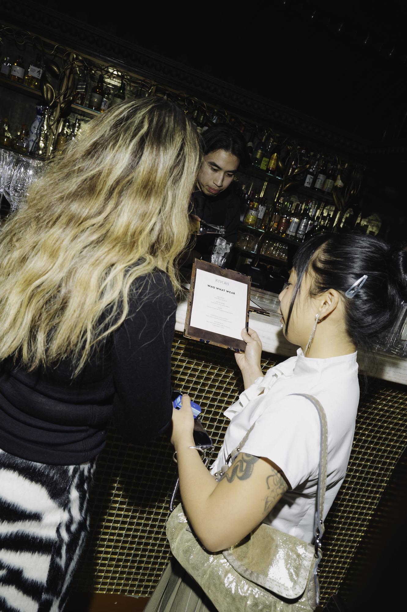 An image from Who What Wear UK's 10 year anniversary party, hosted at Kiyori Bar at Aki London on February 19, 2026 in London, England