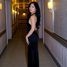 Actress Mabel Li photographed by Andie Jane for an exclusive getting ready with me story on Who What Wear. 