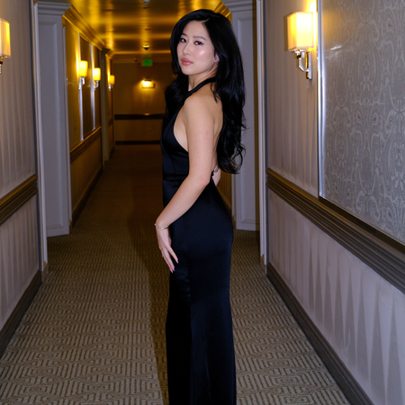 Actress Mabel Li photographed by Andie Jane for an exclusive getting ready with me story on Who What Wear. 