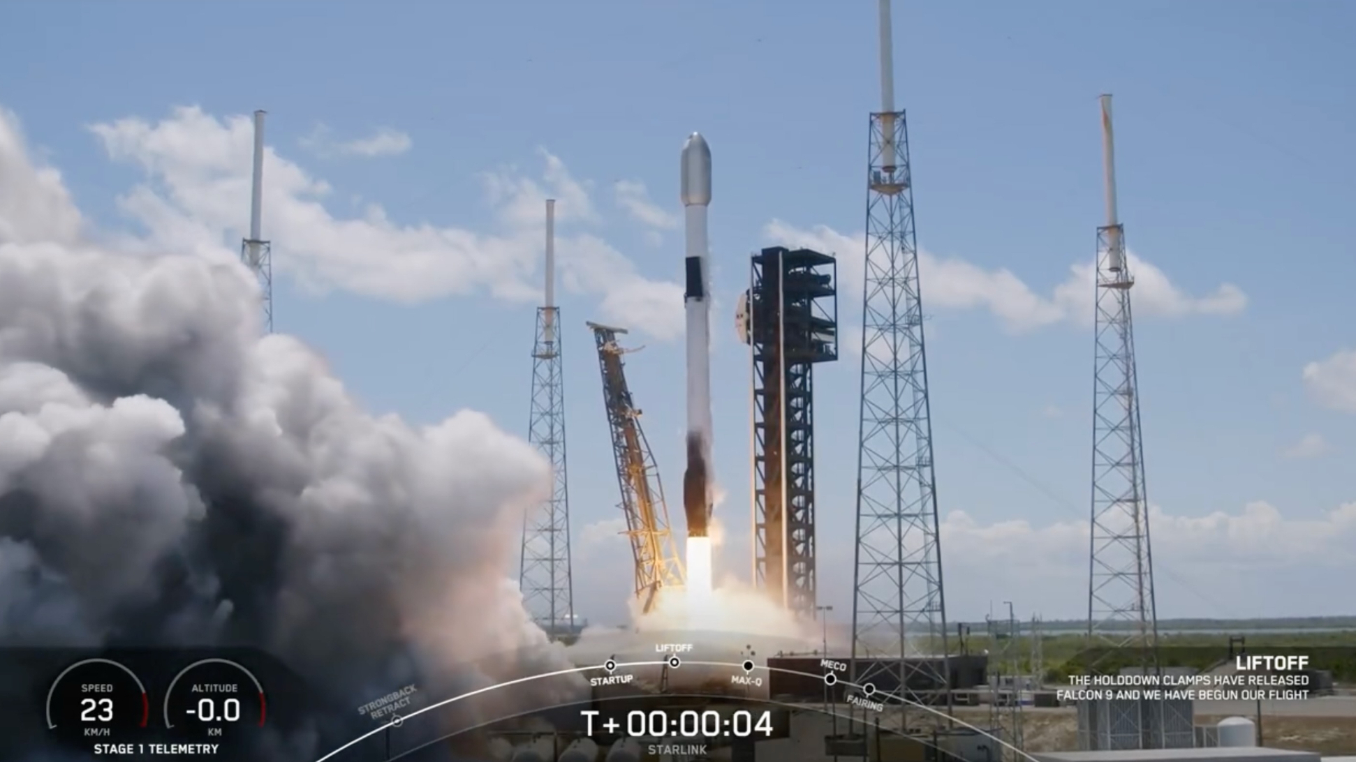 SpaceX launches 23 Starlink satellites from Florida (video) Space