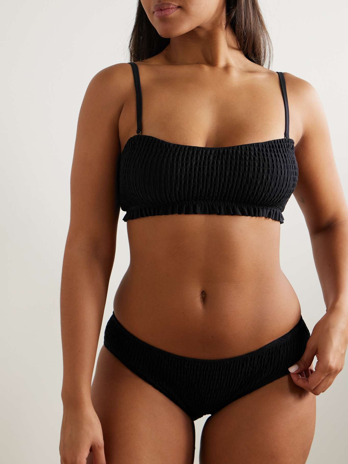 Marseille Smocked Bikini Briefs