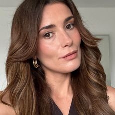 A selfie of beauty editor Eleanor Vousden wearing Guerlain makeup