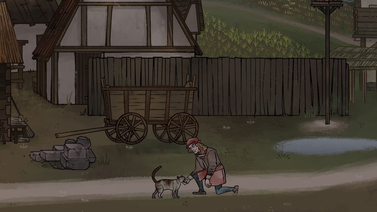 Screenshot of Pentiment.
