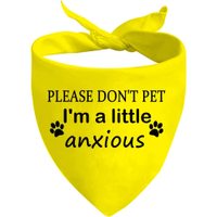 Anxious Dog Bandana | Amazon