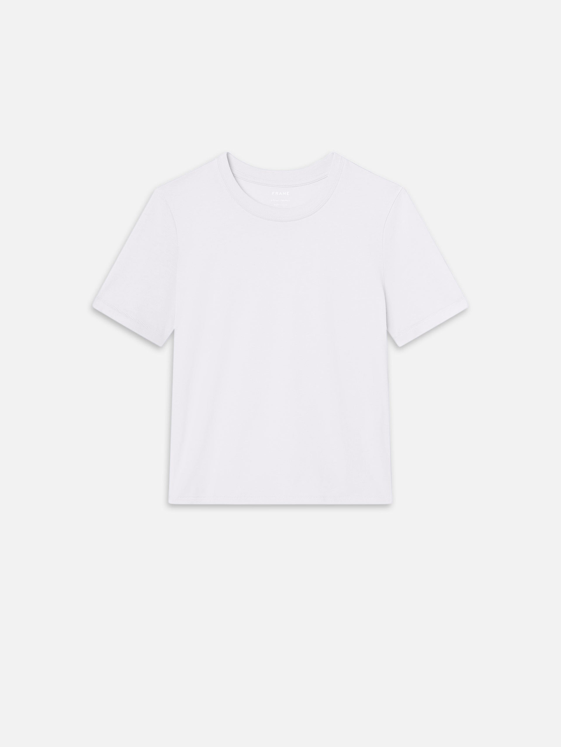 The Baby Tee -- White - White / Xs