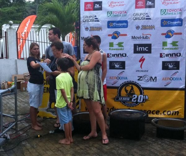 The family of a long-time La Ruta winner, who was killed while training during this year's race.