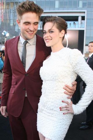 Robert Pattinson and Kristen Stewart