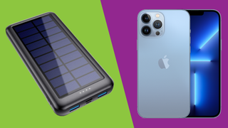 iPhone 13 Pro and Powerbank