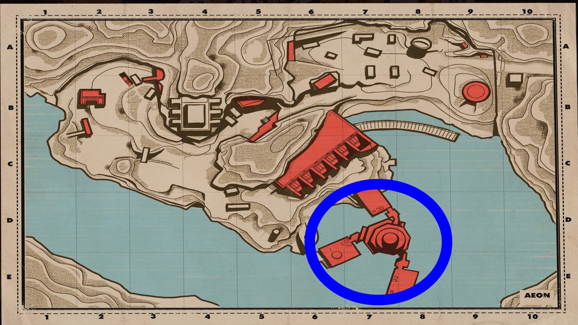 Deathloop visionary wenjie location map