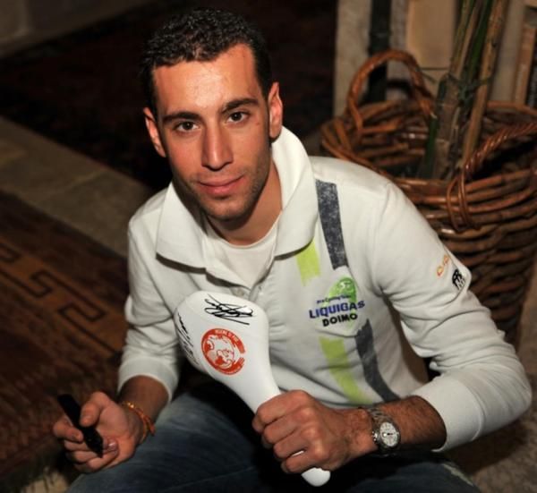 Vuelta a Espana winner Vincenzo Nibali.