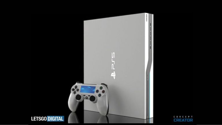 PS5 console and controller