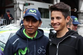 Colombians Nairo Quintana and Esteban Chaves