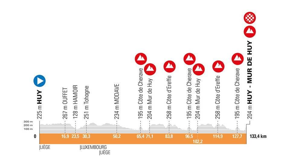 La Fleche Wallonne Feminine 2022 - Profile