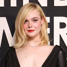 Elle Fanning attends the 2024 Hamilton Behind the Camera Awards