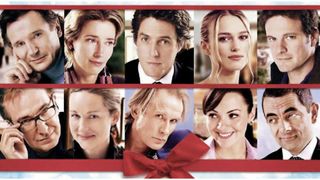 Porträttbilder på alla huvudpersoner i Love Actually-filmen.