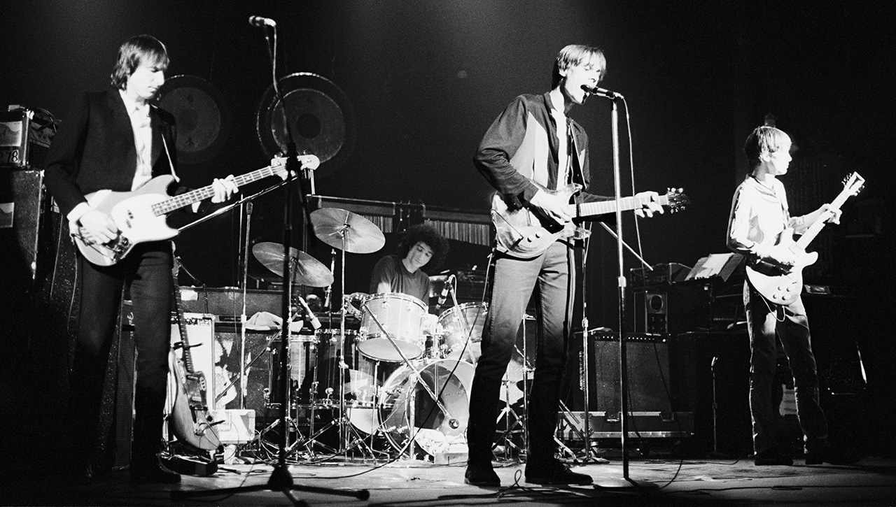 Television performing at the Bottom Line club in New York City on March 21, 1977