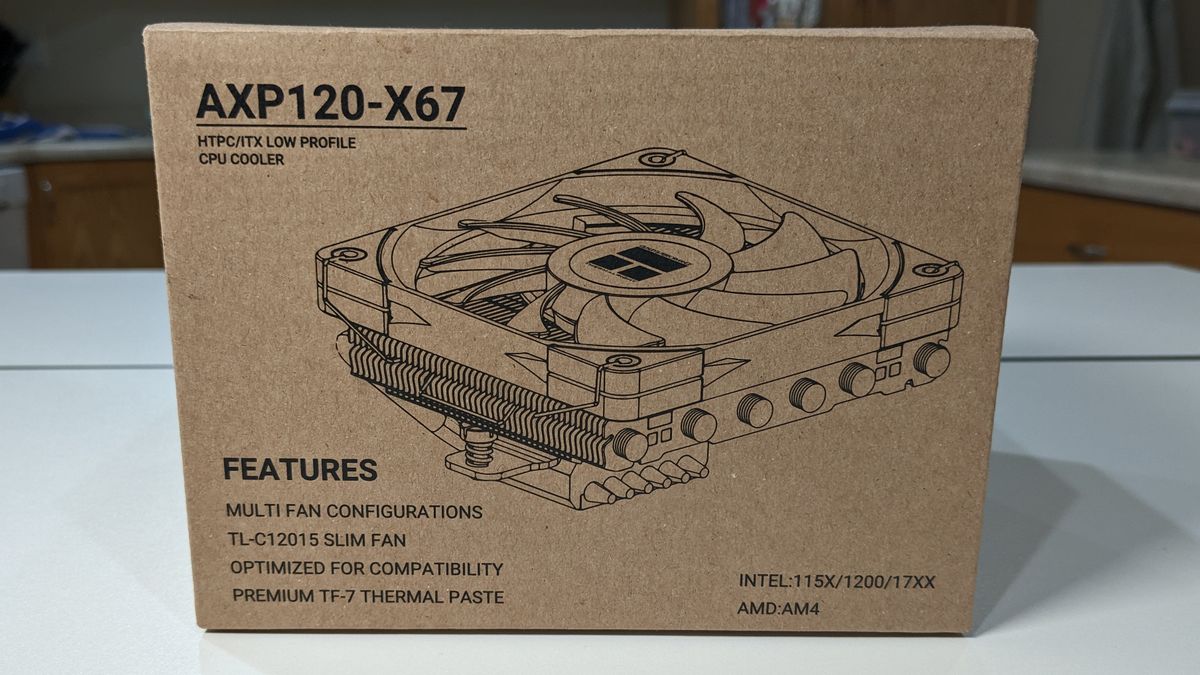 Thermalright AXP120-X67 SFF Cooler Review