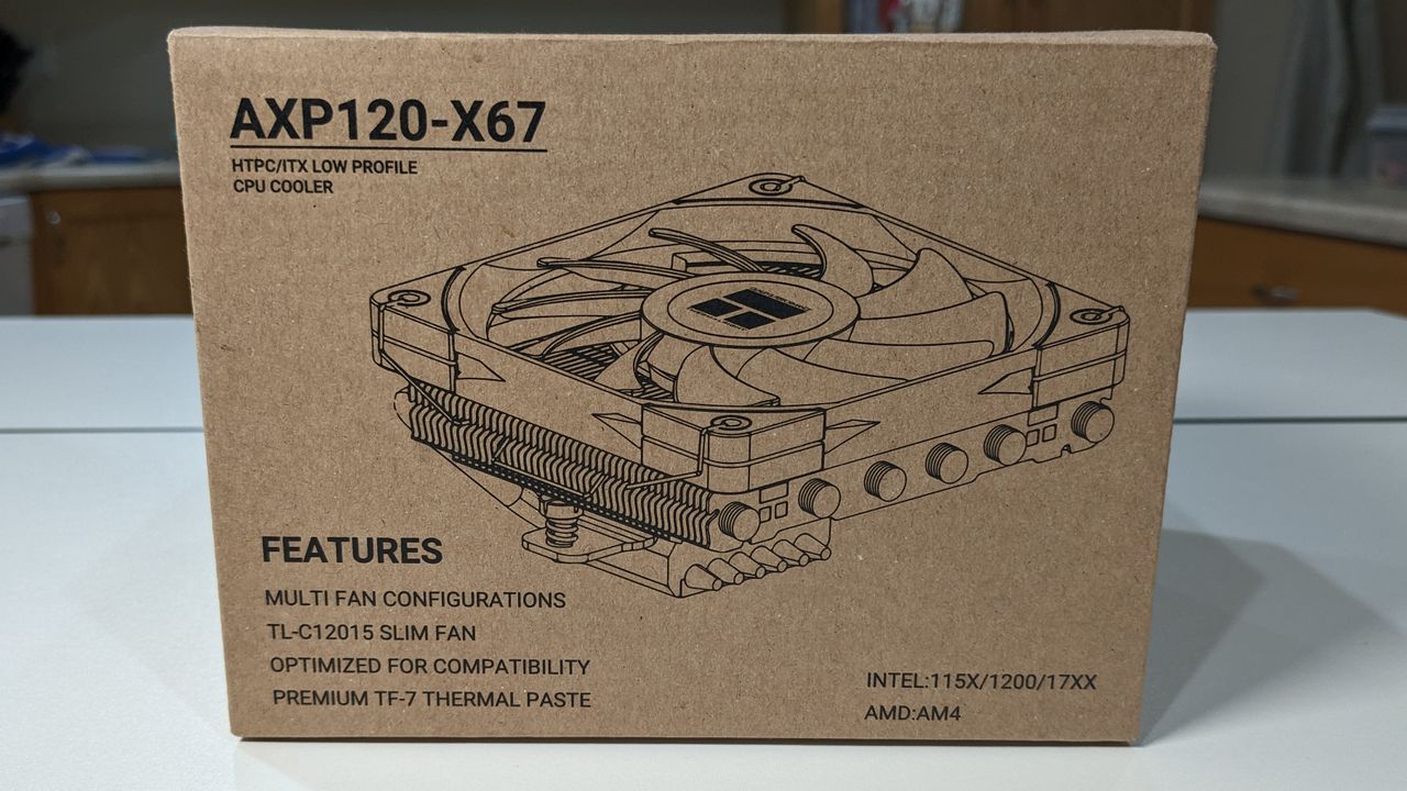 Thermalright AXP120-X67 SFF Cooler Review
