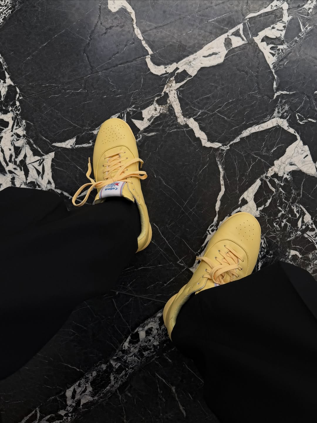 new trainer releases Alexis Foreman wears celine reebok