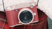 The Starbucks Retro Digital Camera is part of the coffee-makers rewards program in China