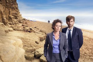 Olivia Colman and David Tennant in Broadchurch. (PA Images)