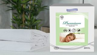 Protect-A-Bed's Cotton Terry Mattress Protector with viral barrier