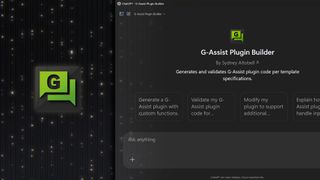 Nvidia G-Assist Plugin Builder on ChatGPT